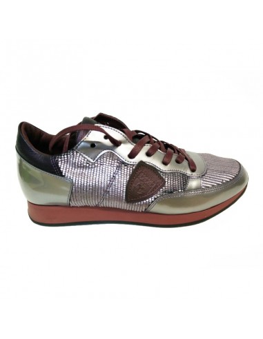 Sneakers Silver / Red - Philippe Model