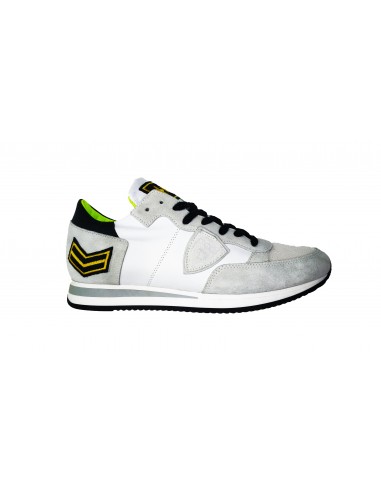 Sneaker PHILIPPE MODEL in white and suede leather - a18itrluux23