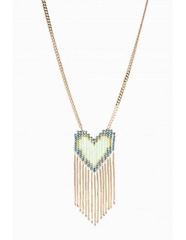 Long necklace with heart - Elisabetta Franchi - CO05F92E2