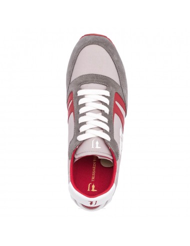 Sneaker Gris / Rouge - Trussardi
