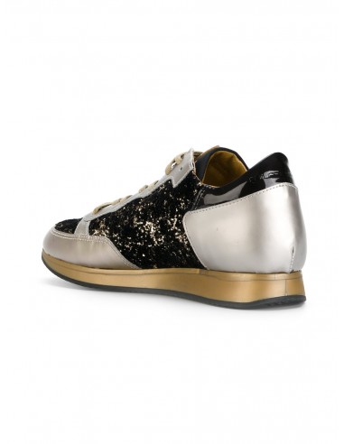 philippe model gold sneakers