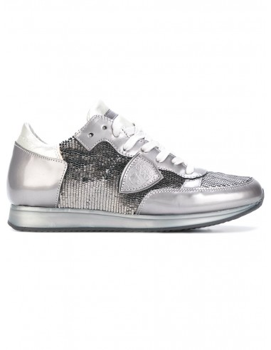 Philippe model sneaker silver with 