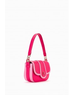 Elisabetta Franchi Bolsa mediana bicolor con asa - altamoda.shop - BS36A97E2 2