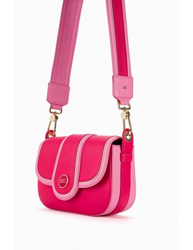 Bolso mediano bicolor con asa Bolso mediano bicolor con asa