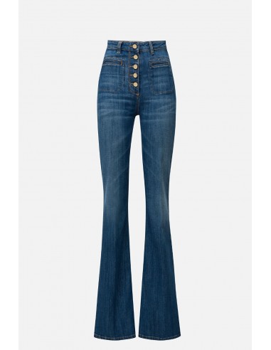 Wonderbaar Elisabetta Franchi jeans met brede pijpen - altamoda.shop JL-99