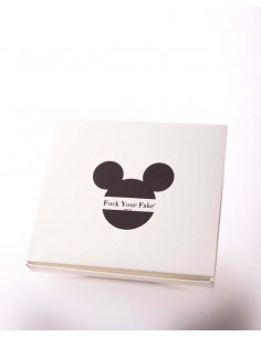 Fuck Your Fake T-Shirt with print on the front "Titti und Co", with tweety and sunglasses 2