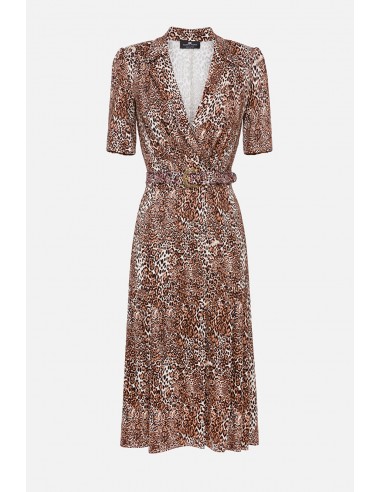 spotted midi dresses