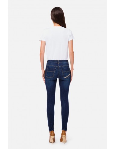 Jean skinny taille haute