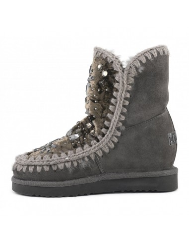MOU | Bota con cuña interna, piedras y cristales | comprar en línea