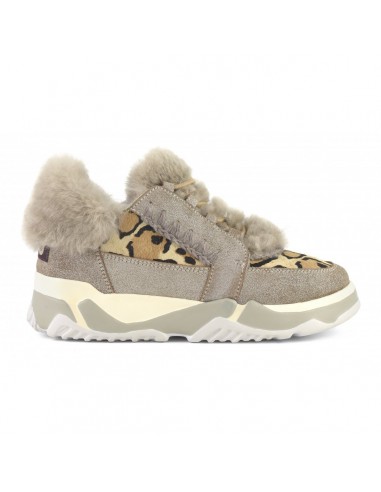 MOU Boots Eskimo lace-up trainer shoe with light rubber sole and genuine soft sheepskin - buy them online - altamoda.shop