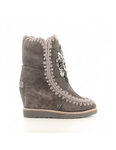 MOU | Bota con cuña para dedo del pie francés y parche floral | comprar en  línea