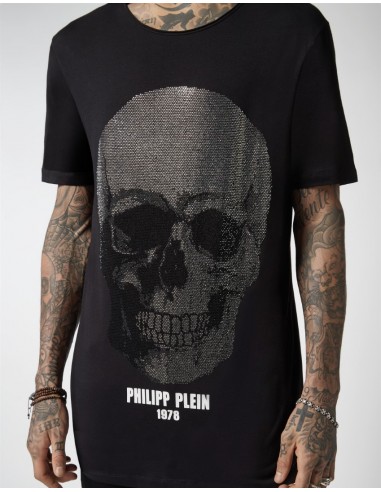 T-Shirt Big Crystal Skull Philipp Plein - altamoda.shop
