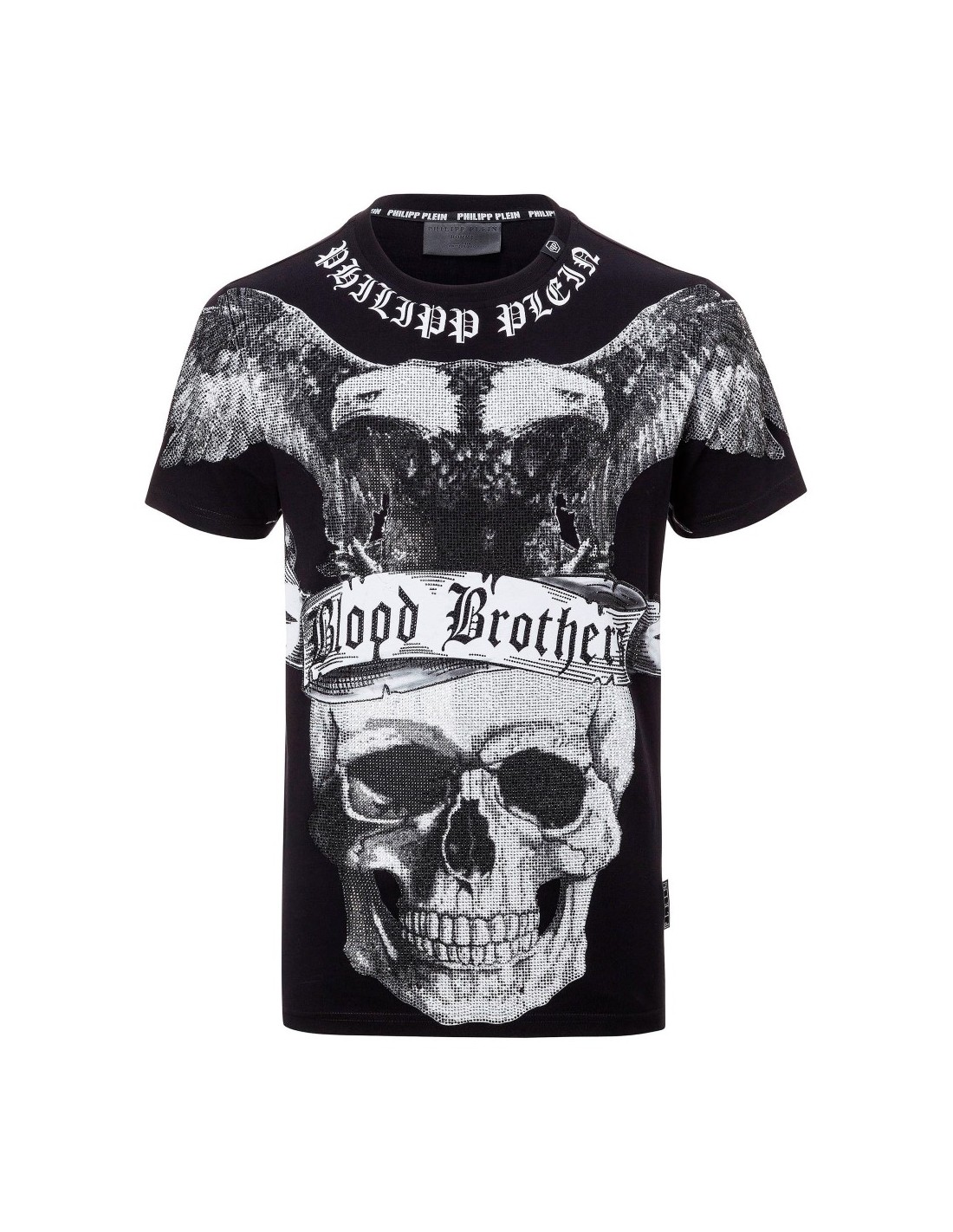 Skull and Stars T-Shirt van Philipp Plein bij altamoda.shop