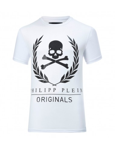 Philipp Plein T-Shirt Golden Winning bij altamoda.shop - P17C MTK0240 PJY002N