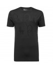 Philipp Plein T-Shirt Unterschrift Kristalle bei altamoda.shop - F18C MTK2533 PJY002N