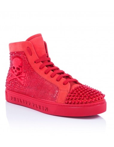 Philipp Plein Hi-Top Sneakers met Klinknagels en Kristallen bij  altamoda.shop