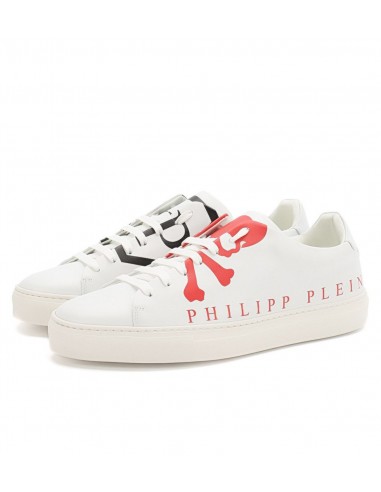 Baskets Philipp Plein avec tête de mort et logo chez altamoda.shop - P19S MSC1924 PLE075N