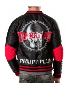 philipp plein jacket leather
