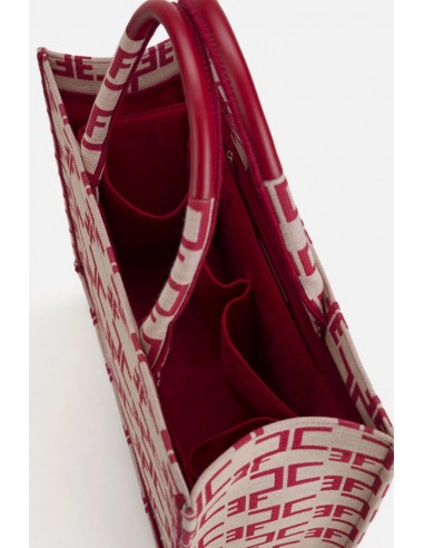 Saco de monograma médio com organizador