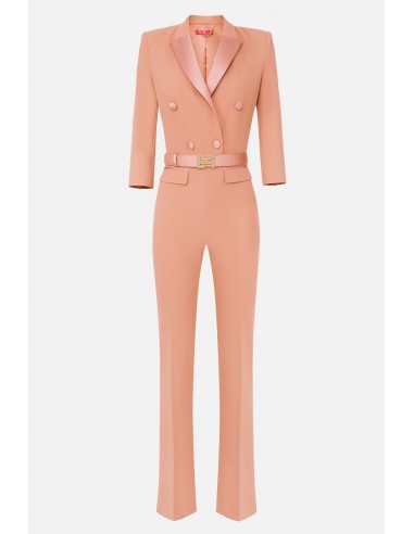 Elisabetta Franchi Tuxedo jumpsuit - altamoda.shop - TU24807E2