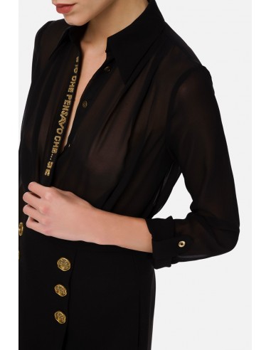 Blusa tipo body con letras "Y yo que...