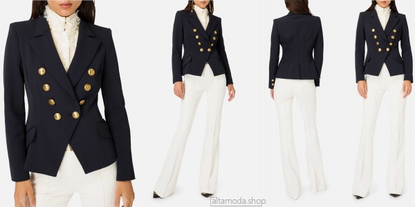 Elisabetta Franchi Short jacket with buttons